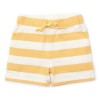 Lichtgele/ecru gestreepte short - Sunny yellow stripes 